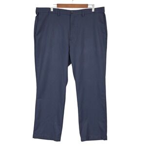 Haggar Pants Size 40x30 Cool 18 Pro Classic Fit‎ Performance Dress Golf Blue